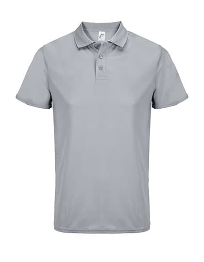 Unisex Pitcher Sports Polo Shirt — Pure Grey