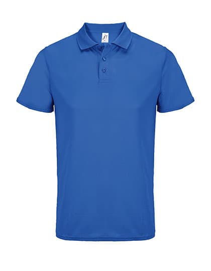 Unisex Pitcher Sports Polo Shirt — Royal Blue 241
