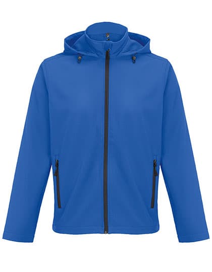 Men´s Race Softshell Hooded Jacket — Royal Blue 241