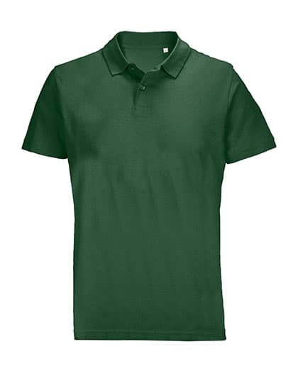 Unisex Pulse Polo Shirt — Bottle Green