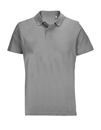 Unisex Pulse Polo Shirt — Grey Melange
