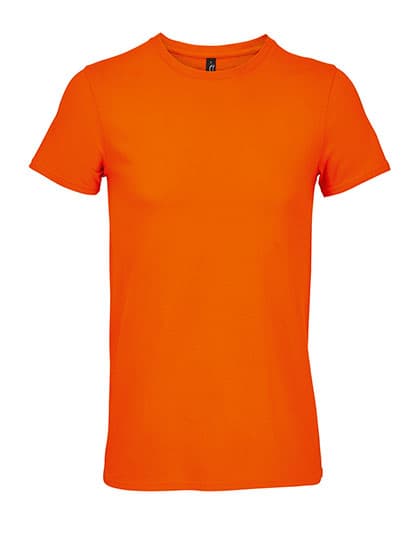 Unisex Round-neck Tee-Shirt Titan — Orange 657
