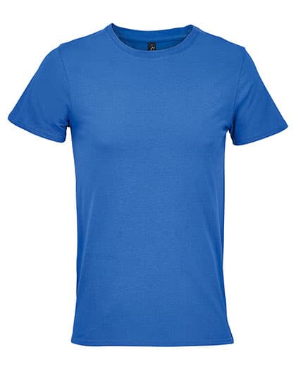 Unisex Round-neck Tee-Shirt Titan — Royal Blue 666
