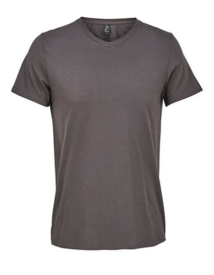 V-Neck T-Shirt Regent — Dark Grey (Solid)