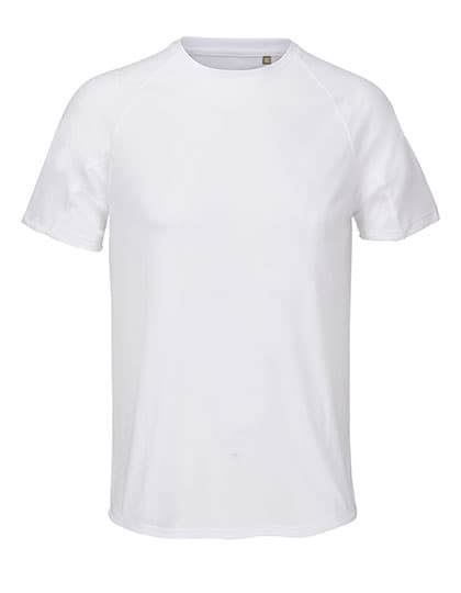 Men´s Raglan Sleeve T-Shirt Vortex — White