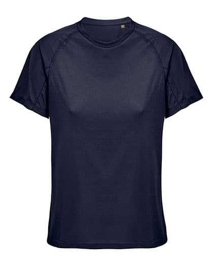 Women´s Raglan Sleeve T-Shirt Vortex — French Navy
