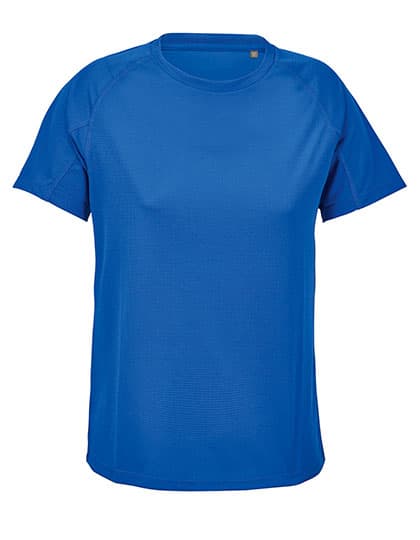 Women´s Raglan Sleeve T-Shirt Vortex — Royal Blue 241