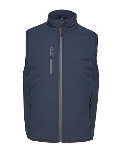 Unisex Lined Softshell Bodywarmer Falcon — Abyss Blue