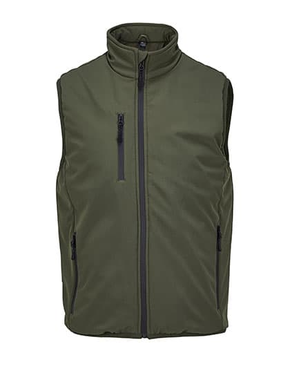 Unisex Lined Softshell Bodywarmer Falcon — Army