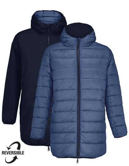 Unisex Reversible Parka Reverse — French Navy