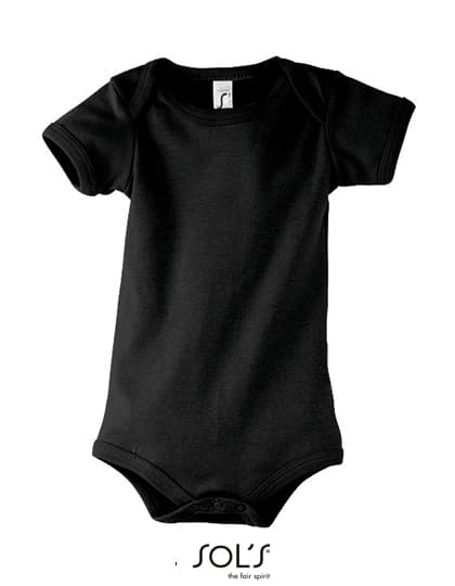 Babies Bodysuit Bambino — Black