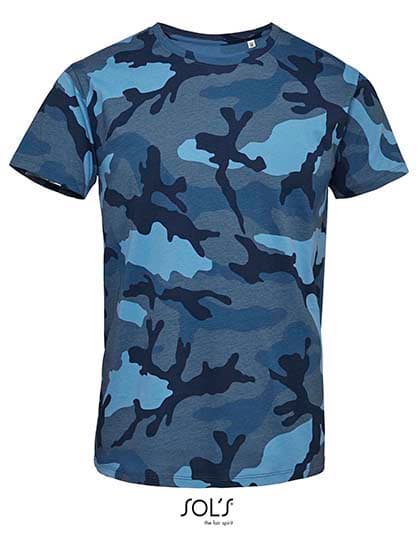 Men´s Camo T-Shirt — Blue Camo