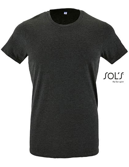 Regent Fit T-Shirt — Charcoal Melange