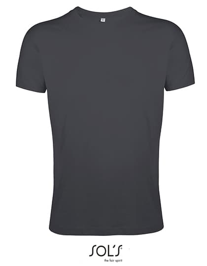 Regent Fit T-Shirt — Dark Grey (Solid)