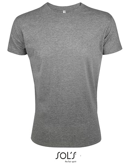 Regent Fit T-Shirt — Grey Melange