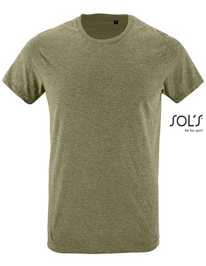 Regent Fit T-Shirt — Heather Khaki