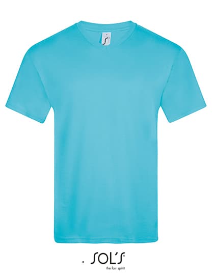 V-Neck T-Shirt Victory — Atoll Blue