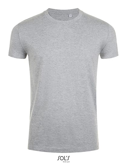 Imperial Fit T-Shirt — Grey Melange