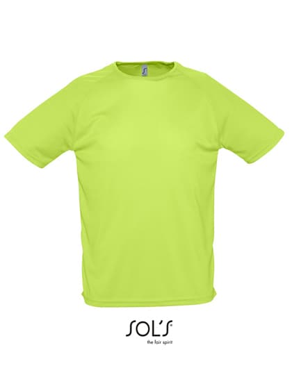 Men´s Raglan Sleeves T Sporty — Apple Green