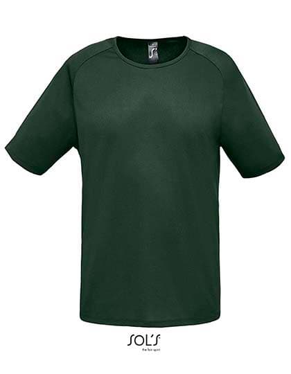 Men´s Raglan Sleeves T Sporty — Forest Green