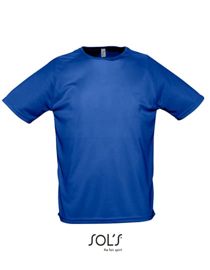 Men´s Raglan Sleeves T Sporty — Royal Blue 241