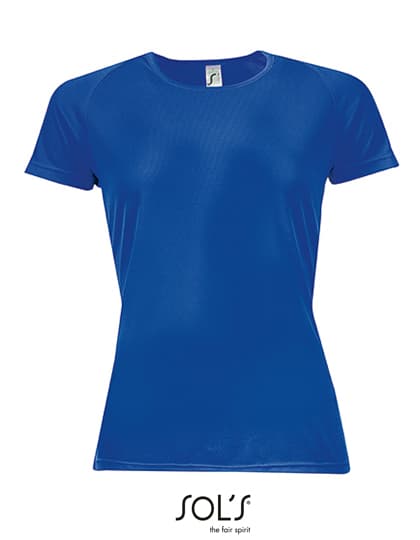Women´s Raglan Sleeves T Sporty — Royal Blue 241