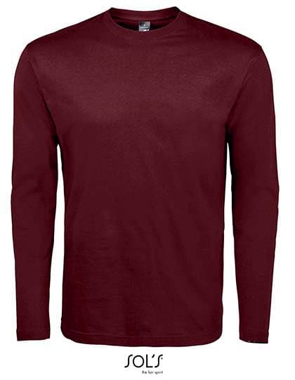 T-Shirt Monarch Long Sleeve — Oxblood