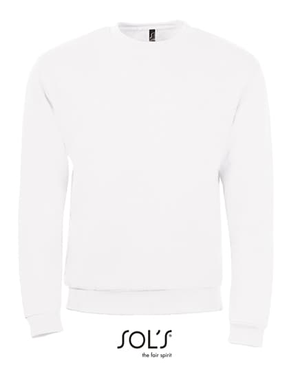 Men´s Spider Round-Neck Sweatshirt — White