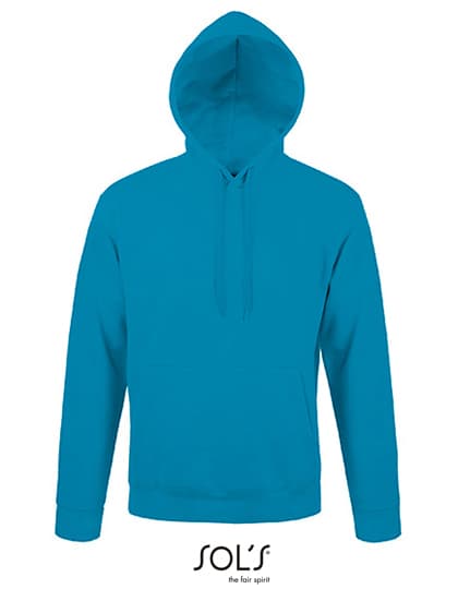 Unisex Hooded Sweat-Shirt Snake — Aqua