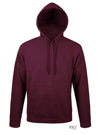 Unisex Hooded Sweat-Shirt Snake — Burgundy