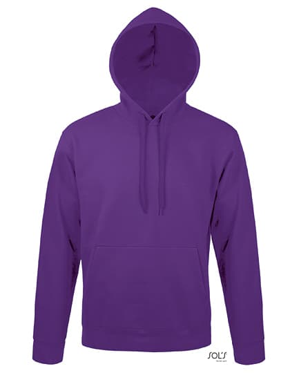Unisex Hooded Sweat-Shirt Snake — Dark Purple
