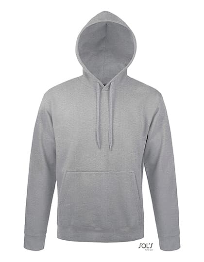 Unisex Hooded Sweat-Shirt Snake — Grey Melange