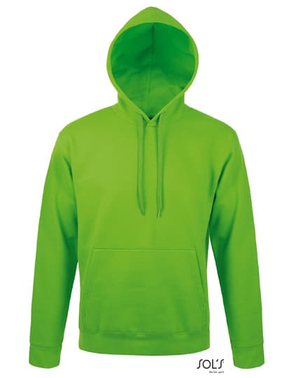 Unisex Hooded Sweat-Shirt Snake — Lime