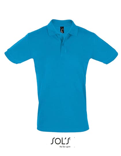 Men´s Polo Shirt Perfect — Aqua