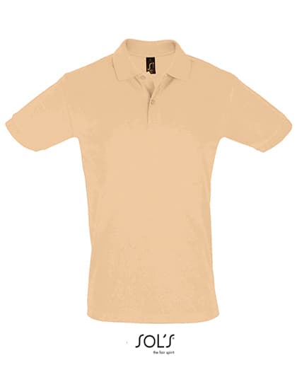 Men´s Polo Shirt Perfect — Sand