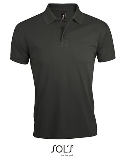 Men´s Polo Shirt Prime — Dark Grey (Solid)