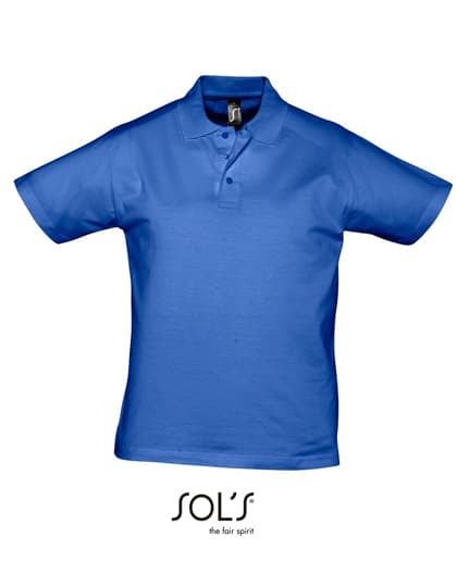 Men´s Jersey Polo Shirt Prescott — Royal Blue 241
