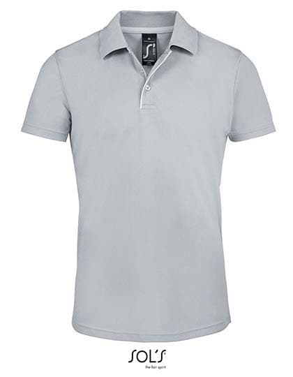 Men´s Sports Polo Shirt Performer — Pure Grey