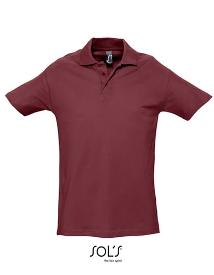 Polo Spring II — Burgundy