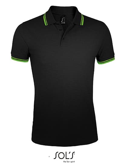 Men´s Polo Shirt Pasadena — Black