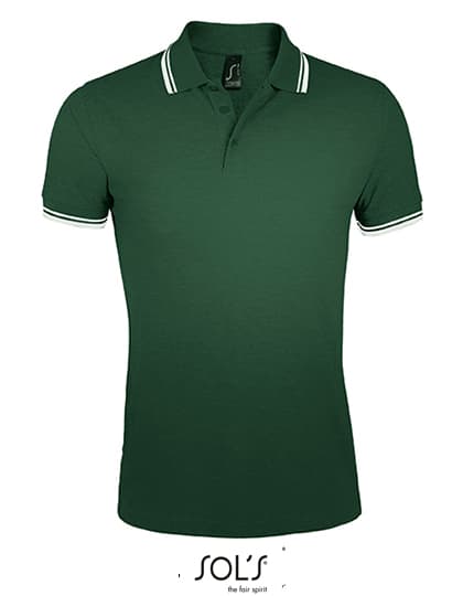 Men´s Polo Shirt Pasadena — Forest Green