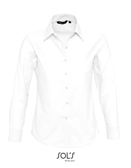 Women´s Oxford-Blouse Embassy Long Sleeve — White