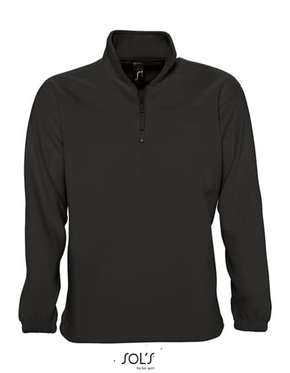 Half-Zip Fleece Ness — Black