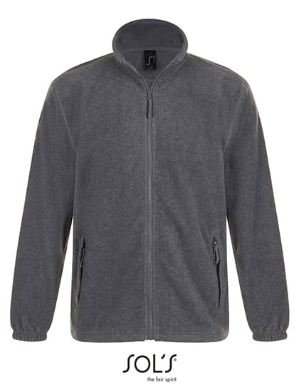 Fleecejacket North — Grey Melange