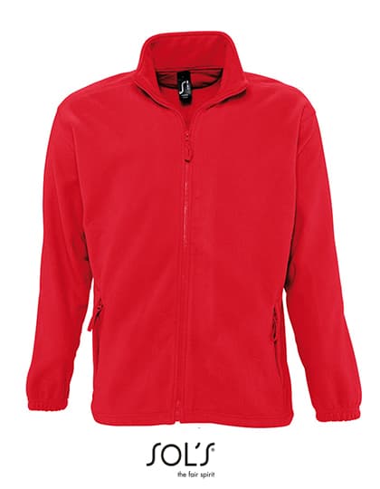 Fleecejacket North — Red