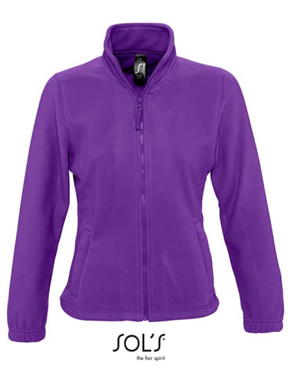 Women´s Fleece Jacket North — Dark Purple