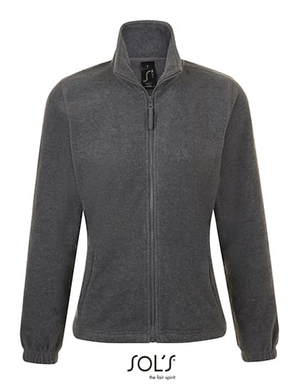 Women´s Fleece Jacket North — Grey Melange