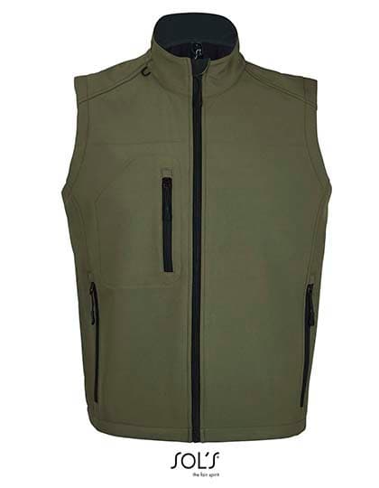 Men´s Sleeveless Softshell Rallye — Army