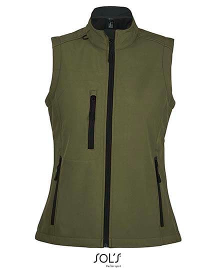 Women´s Sleeveless Softshell Rallye — Army