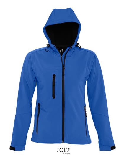 Women´s Hooded Softshell Jacket Replay — Royal Blue 241